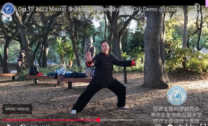 Chen Tai Chi Demo at Stanford